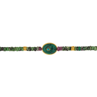 Kenya Ruby Zoisite Bracelet