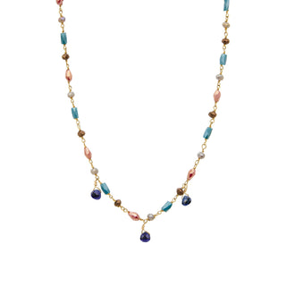 BLUE ANDROMACHE NECKLACE