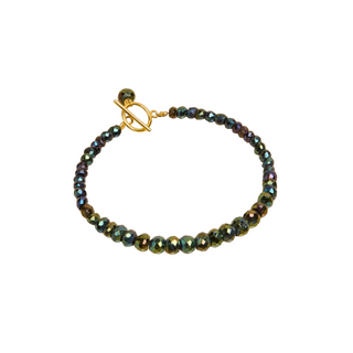 ISIS GREEN PYRITE BRACELET