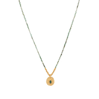 ARTEMIS SMALL EMERALD NECKLACE