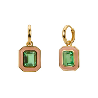 Na Quartz Chartreuse Earrings