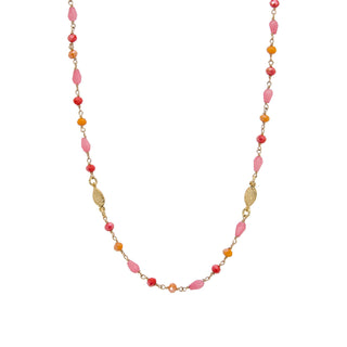 Orange Farandole Necklace