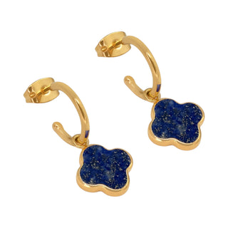 Bloom Loop Small Clover Lapis