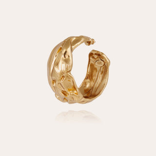Compression hoop earrings