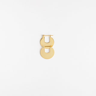 Round Eclipse Earrings Small