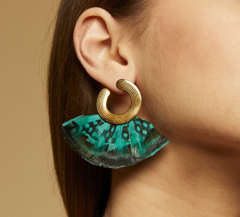 Positano earrings gold