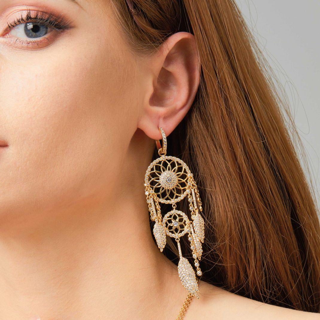 CATCHME EARRINGS GOLD