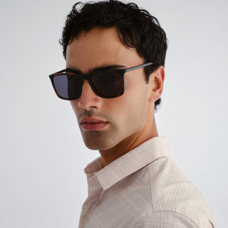 Tweedledum | Matte Tortoise Matte Black