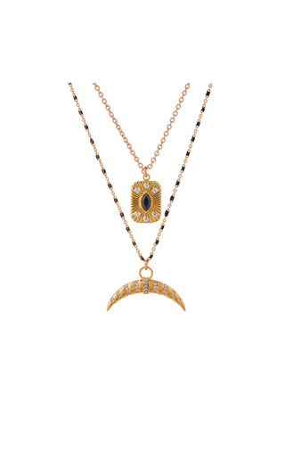 Necklace Moonette Black