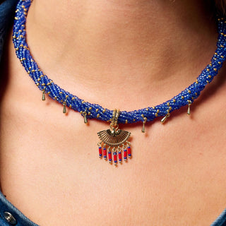 Necklace Bilkis Blue