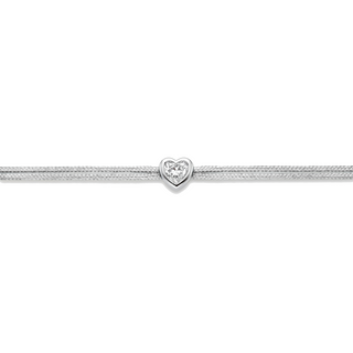 Heart Shine Bracelet Red