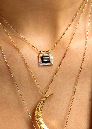 Necklace - Black Blue El Paso