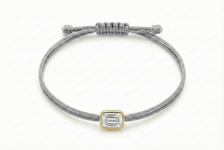 Emerald Shine Bracelet Grey