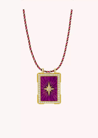 NECKLACE - PURPLE DIWALI BOHEME