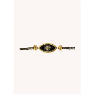 Bracelet Black Diwali Iris Or