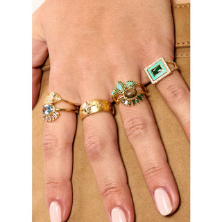 RING - TURQUOISE EL PASO Or
