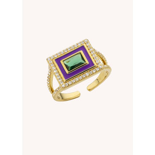 RING - PURPLE EL PASO Or