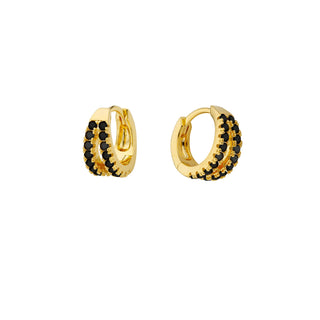 Piercing - Black Double Dehli Or