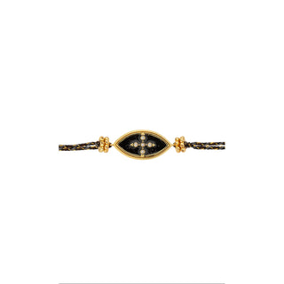 Bracelet Black Chennai Iris Or