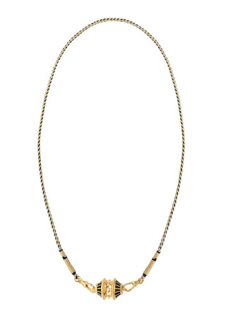 COLLIER - BIG TALISMAN BLACK