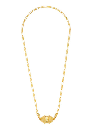 Necklace - Gold Big Talisman