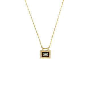 Necklace - Black Blue El Paso