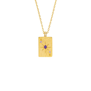 Necklace - Ace Of Diamonds Or