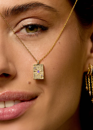 Necklace - Ace Of Diamonds Or