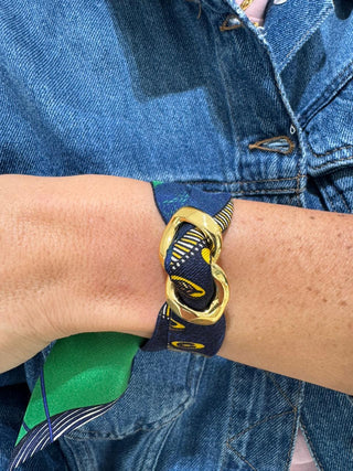 Decembre Cuff And Cerf Boheme-Green Ribbon