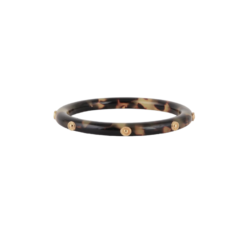 Caftan Bis bracelet acetate gold - Tortoise