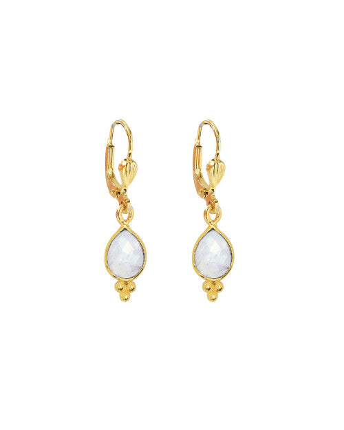 Thalia earrings White