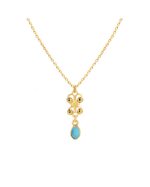 Farah Necklace Turquoise