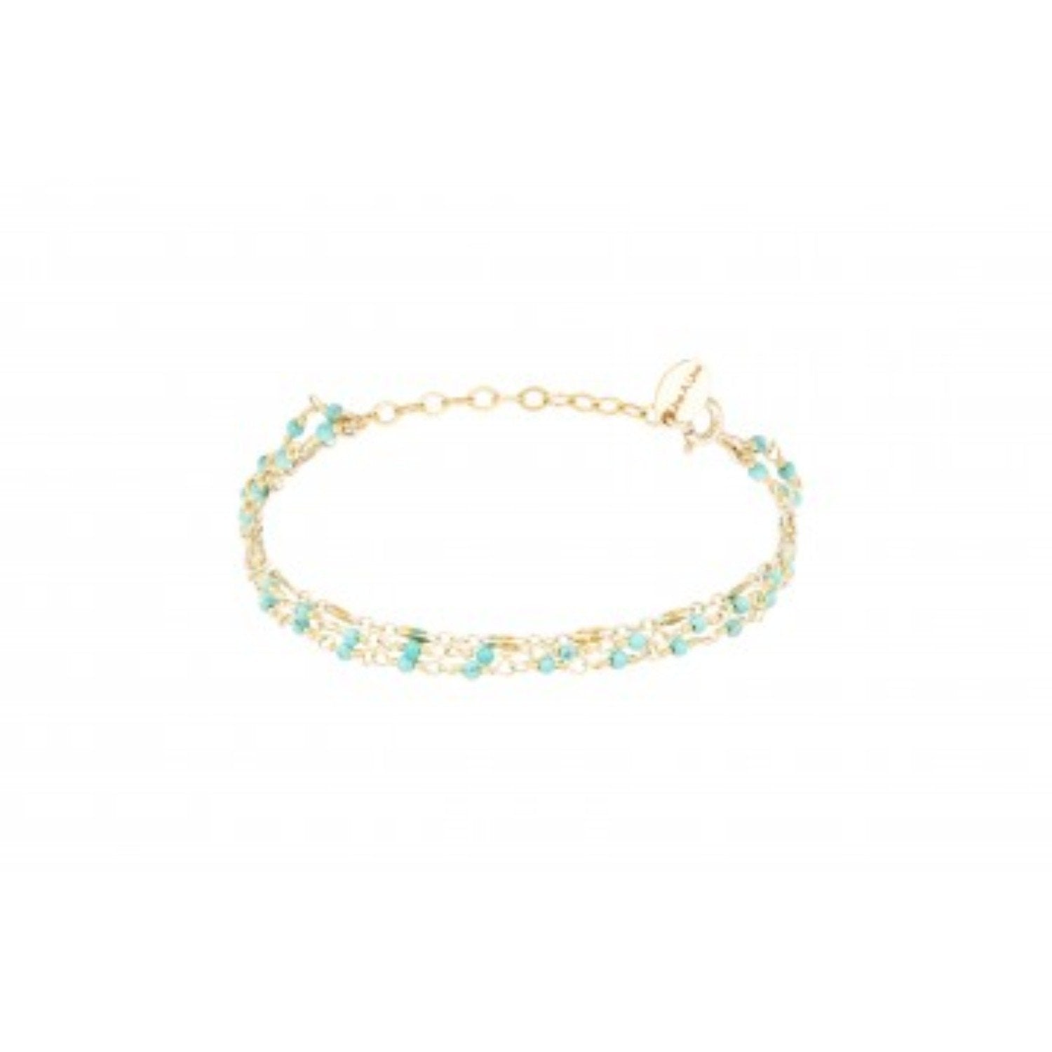 Bracelet Inde Multi Turquoise - Indian Chain  Bras