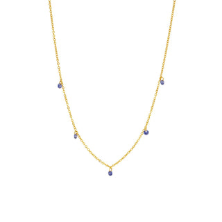Water Drops Tanzenite Necklace 5