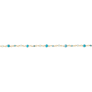 India Shaded Turquoise Bracelet