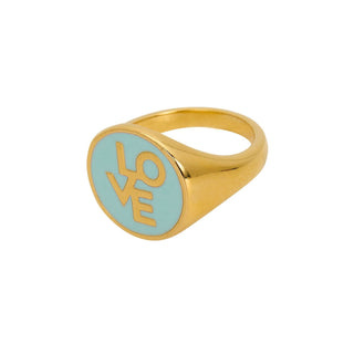 Pop Love Aqua Ring