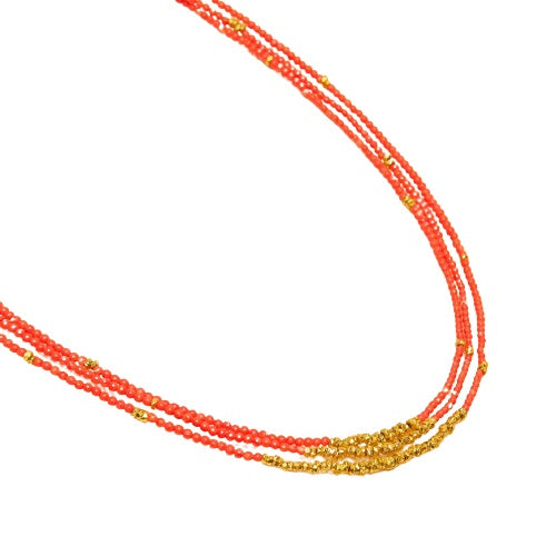 Coral Delhi Necklace
