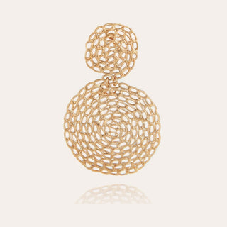 Onde Gourmette earrings gold