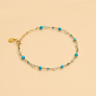 India Shaded Turquoise Bracelet