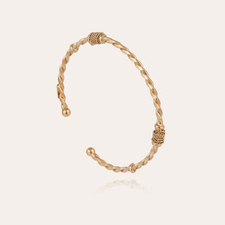 Jonc Torsade bracelet small size gold