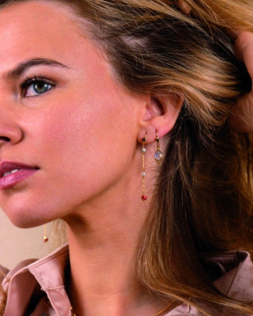 Thalia earrings Pink